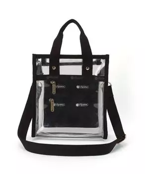Официальная сумка через плечо CLEAR MINI [LeSportsac] N/S TOTE/1527 женская прозрачная/черная