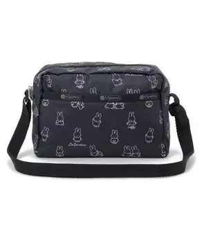 Официальная сумка через плечо DANIELLA Miffy Black Stencil [LeSportsac] CROSSBODY/2434 Женская