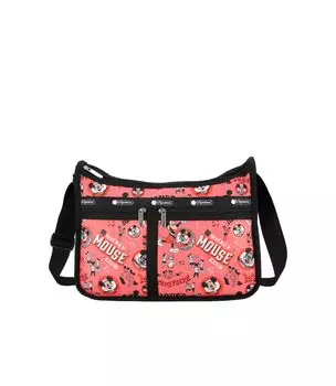 Официальная сумка через плечо DELUXE EVERYDAY Disney 100 Mickey Mouse [LeSportsac] BAG/7507 женская