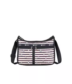 Официальная сумка через плечо DELUXE EVERYDAY Miffy All Over Stripe [LeSportsac] BAG/7507 для женщин