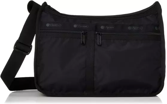 Официальная сумка через плечо DELUXE EVERYDAY переработанная черная JP [LeSportsac] BAG/7507