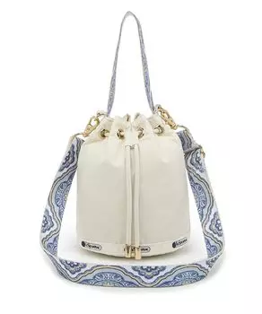 Официальная сумка через плечо DRAWSTRING BUCKET Sand Voyage [LeSportsac] XBODY/1050 Женская