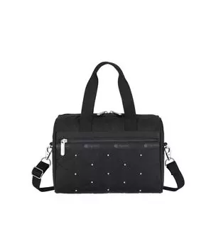 Официальная сумка через плечо EVERYDAY SM Black Quilt Studs [LeSportsac] SATCHEL/3868 Женская