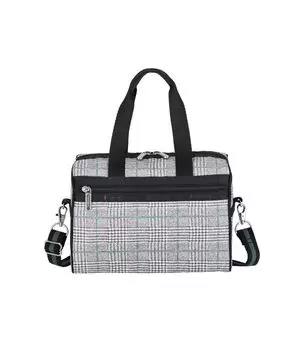 Официальная сумка через плечо EVERYDAY SM Check [LeSportsac] SATCHEL/3868 женская серо-зеленая