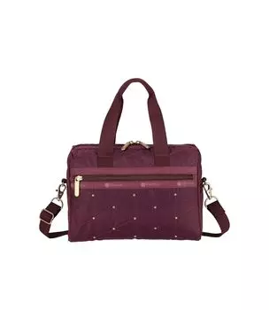 Официальная сумка через плечо EVERYDAY SM Wine Quilt Studs [LeSportsac] SATCHEL/3868 женская