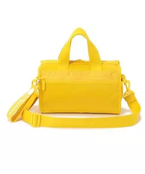 Официальная сумка через плечо Mini Boston BIKE Hit Lip Canary Yellow [LeSportsac] BOSTON/1349 Женская