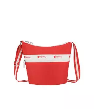 Официальная сумка через плечо MINI BUCKET SHOULDER Spectator Rouge Red [LeSportsac] BAG/1237 Женская