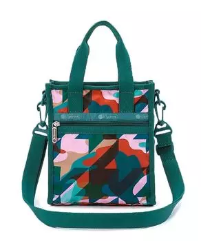 Официальная сумка через плечо MINI Camo Houndstooth [LeSportsac] N/S TOTE/3714 Женская