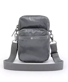 Официальная сумка через плечо MINI PHONE Блеск цвета оружейной стали [LeSportsac] СУМКА/1301 Женская