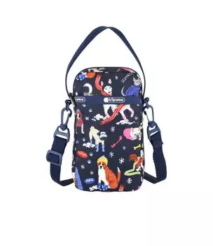 Официальная сумка через плечо MINI PHONE Snowy Paps [LeSportsac] CROSSBODY/3505 женская