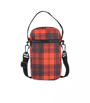 Официальная сумка через плечо MINI PHONE Red Tartan [LeSportsac] CROSSBODY/3505 Женская