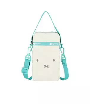 Официальная сумка через плечо MINI PHONE Miffy Ivory Fawn Crossbody [LeSportsac] CROSSBODY/3505 Женская