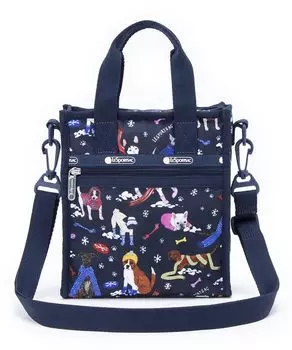 Официальная сумка через плечо MINI Snowy Paps [LeSportsac] N/S TOTE/3714 женская