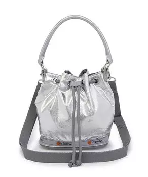 Официальная сумка через плечо SM DRAWSTRING Astro Silver [LeSportsac] BAG/1061 Женская