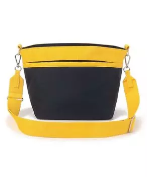 Официальная сумка через плечо SMALL BUCKET Deep Navy [LeSportsac] BAG/1115 Женская синяя/оранжевая