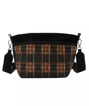 Официальная сумка через плечо SMALL BUCKET Cozy Tartan Corduroy [LeSportsac] BAG/1115 Женская