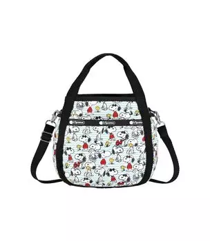 Официальная сумка через плечо SMALL Snoopy Woodstock [LeSportsac] JENNI/8056 для женщин и