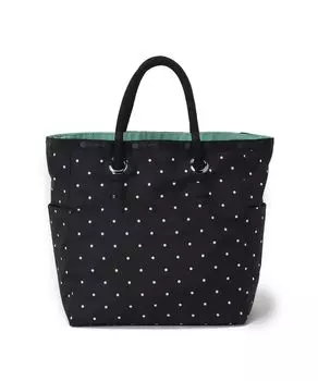 Официальная сумка MEDIUM 2 WAY Petite Green [LeSportsac] TOTE/1114 Женская в горошек/шалфей