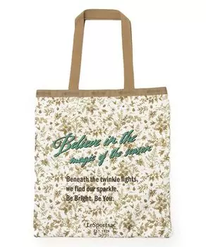 Официальная сумка-тоут БОЛЬШАЯ ИЗУМРУДНАЯ золотая праздничная туаль-де-жуи [LeSportsac] TOTE/1589 женская