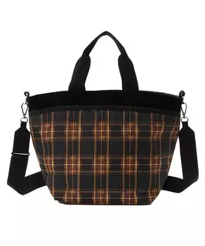 Официальная сумка-тоут BUCKET Cozy Tartan Corduroy [LeSportsac] TOTE/1116 Женская