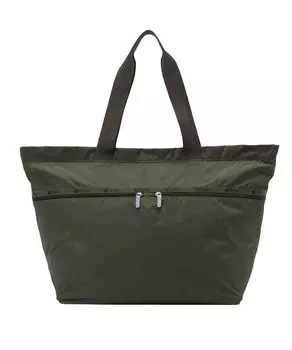 Официальная сумка-тоут CARLIN ZIP TOP TOTE Dark Olive [LeSportsac] BAG/3688 Женская