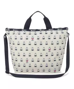 Официальная сумка-тоут DELUXE EASY CARRY Miffy Grid Check [LeSportsac] TOTE/4360 женская