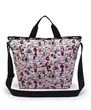 Официальная сумка-тоут DELUXE EASY CARRY Peanut Gang Pink [LeSportsac] TOTE/4360 Женская