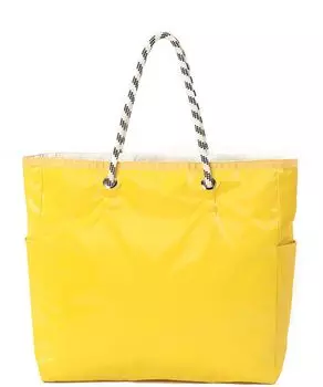 Официальная сумка-тоут LARGE 2 WAY Shine [LeSportsac] TOTE/1113 женская 2-сторонняя лимонно-жемчужная