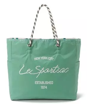 Официальная сумка-тоут LARGE 2 WAY 2WAY Sage Green Script [LeSportsac] TOTE/1113 Женская