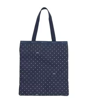 Официальная сумка-тоут LARGE EMERALD Navy Petite Dot [LeSportsac] TOTE/1589 Женская