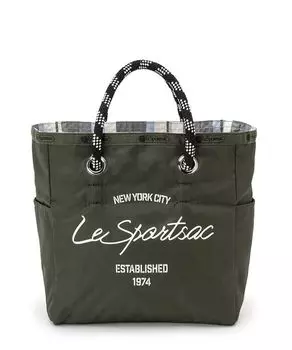 Официальная сумка-тоут MEDIUM 2 WAY Dark Olive Script [LeSportsac] TOTE/1114 Женская 2-сторонняя
