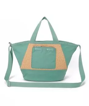 Официальная сумка-тоут RAFFIA CONV Sage Green Raffia [LeSportsac] TOTE/1401 Женская