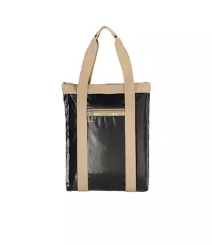 Официальная сумка-тоут ZIP 50th Black Shine [LeSportsac] N/S TOTE/1411 Женская