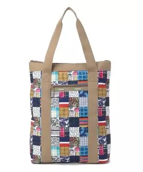 Официальная сумка-тоут ZIP 50TH Grid Patchwork [LeSportsac] N/S TOTE/1411 Женская