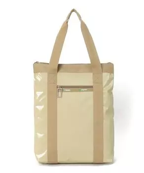 Официальная сумка-тоут ZIP 50TH Khaki Shine [LeSportsac] N/S TOTE/1411 Женская