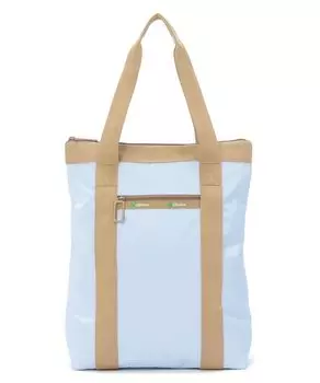 Официальная сумка-тоут ZIP 50th Powder Blue Shine [LeSportsac] N/S TOTE/1411 Женская