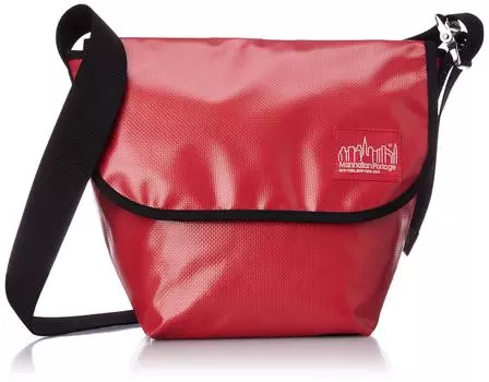 Официальная ВИНИЛОВАЯ ВИНТАЖНАЯ СУМКА MESSENGER КРАСНОГО ЦВЕТА [Manhattan Portage](SM) MP1605V-VL (красный)