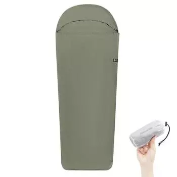 Официальная внутренняя простыня Naturehike, внутренняя простыня Shruff, дорожная простыня, подкладка Shruff, сверхлегкая, 128 г, компактная, быстросохнущая, сохраняющая тепло, мягкая на ощупь