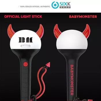 [ОФИЦИАЛЬНАЯ РОЗЫГРЫШ ФОТОКАРТЫ] ОФИЦИАЛЬНАЯ СВЕТОВАЯ ЖЕЗЛ BABYMONSTER