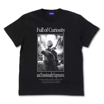 [Официально] Cospa NieR:Футболка Automata Ver1.1a 9S ЧЕРНАЯ размер M