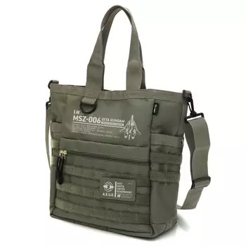 [Официально] Функциональная сумка-тоут Cospa Mobile Suit Z Gundam Waverider RANGER GREEN