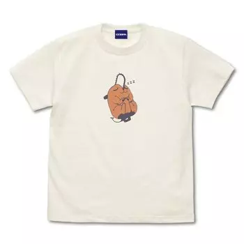 [Официально] Футболка Cospa Chainsaw Man Pochita ВАНИЛЬНО-БЕЛАЯ L