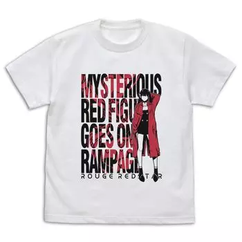 [Официально] Футболка Cospa Metallic Rouge Rouge Red Star БЕЛАЯ, размер XL