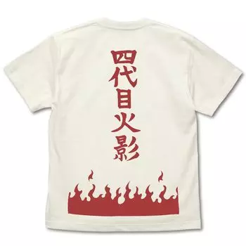 [Официально] Футболка Cospa NARUTO Shippuden Fourth Hokage ВАНИЛЬНО-БЕЛАЯ размер M