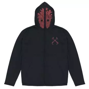 [Официально] Коспа Дорохедоро (оригинальная версия) Парка Kokoro Full Zip, ЧЕРНАЯ, размер L