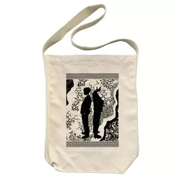 [Официально] Коспа Китаро Рождение Гэгэгэ Тайна Мизуки и отца Китаро Плечевая сумка НАТУРАЛЬНАЯ