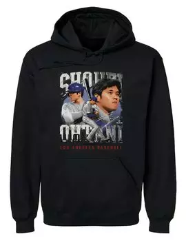 Официально лицензировано MLBPA Shohei Otani Graphic Parka Dual Wield Pattern Black S