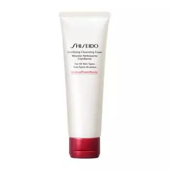 [Официально] SHISEIDO Skin Care Clarifying Cleansing Foam 125 г | Средство для умывания/мыло | Форма пены | Освежающий зеленый цветочный аромат | Прозрачная текстура | Shis