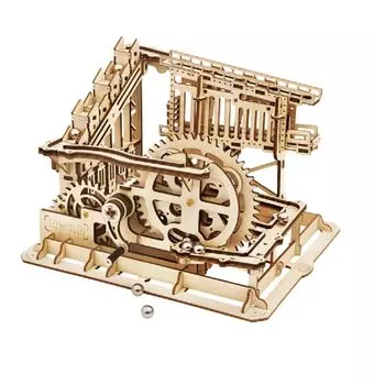 Официальное руководство по эксплуатации Robotime Moving 3D Wood Puzzle Coaster Series Tsukurundesu® [Продавец из Японии/Японский язык включен] (Мраморный отряд)