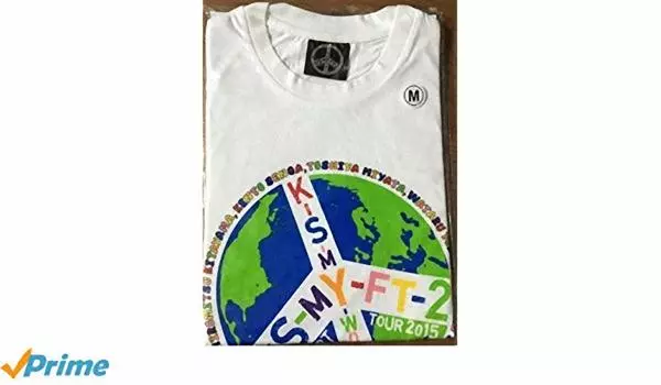 Официальные товары 2015 КОНЦЕРТНЫЙ ТУР Kis-My-Ft2 Kis-My-Ft2 Футболка KIS-MY-WORLD (S размер)
